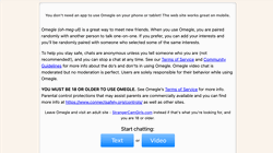 What is Omegle?